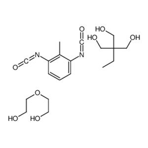 1,3-diisocyanato-2-methylbenzene,2-ethyl-2-(hydroxymethyl)propane-1,3-diol,2-(2-hydroxyethoxy)ethanol