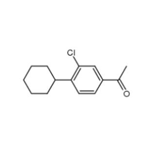 3'-chloro-4'-cyclohexylacetophenone