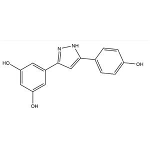 5-(5-(4-hydroxyphenyl)-1H-pyrazol-3-yl)benzene-1,3-diol