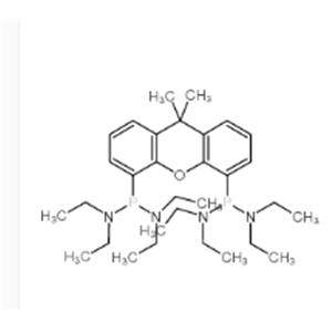 P,P′-(9,9-Dimethyl-9H-xanthene-4,5-diyl)bis[N,N,N′,N′-tetraethyl-phosphonous diamide] 97%