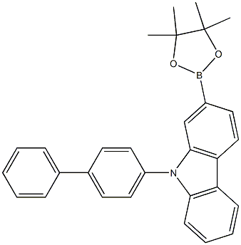 9H-Carbazole, 9-[1,1'-biphenyl]-4-yl-2-(4,4,5,5-tetramethyl-1,3,2-dioxaborolan-2-yl)-