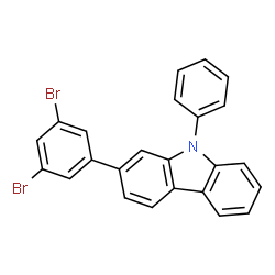 2-(3,5-Dibromobenzene)-N-Benzyl-9H-Carbazole