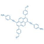4, 4'-(3, 8-Bis((4-aminophenyl)ethynyl)pyrene-1, 6-diyl)dibenzaldehyde