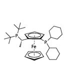 (S)-1-[(RP)-2-(Dicyclohexylphosphino)ferrocenyl]ethyldi-tert-butylphosphine