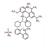 Methanesulfonato(2-dicyclohexylphosphino-3,6-dimethoxy-2',4',6'-tri-i-propyl-1,1'-biphenyl)(2'-methylamino-1,1'-biphenyl-2-yl)palladium(II)