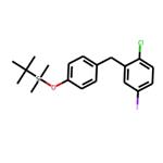 (4-(2-Chloro-5-iodobenzyl)phenyloxy)tert-butyldimethylsilane