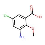 3-Amino-5-chloro-2-methoxybenzoic acid