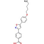 4-(5-(4-(Pentyloxy)phenyl)isoxazol-3-yl)benzoic acid