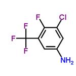 3-Chloro-4-fluoro-5-(trifluoromethyl)aniline