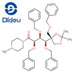 (2R, 3S.4S)-2, 3, 4-tris(benzyloxy)-4-((R)-4-((benzyloxy)meth yl)-2, 2-dimeth yl-1, 3- dioxolan-4-yl)-1-(4-methylDiDerazin-1-yl)butan-1-one pictures