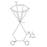 Chloro{[(1R,2R)-(+)-2-amino-1,2-diphenylethyl](2,4,6-trimethylbenzenesulfonyl)amido}(p-cymene)ruthenium(II)