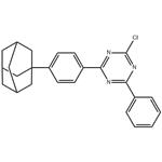 1,3,5-Triazine, 2-chloro-4-phenyl-6-(4-tricyclo[3.3.1.13,7]dec-1-ylphenyl)-