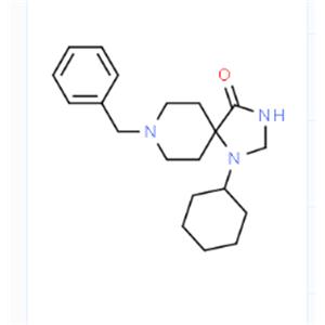 8-benzyl-1-cyclohexyl-1,3,8-triazaspiro[4,5]decan-4-one