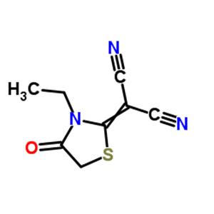 2-(3-Ethyl-4-oxo-thiazolidin-2-ylidene)-malononitrile