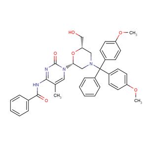 N4-Benzoyl-7'-OH-N-DMTr morpholino 5-methyl cytosine