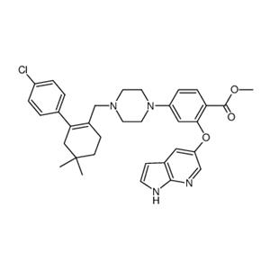 Methyl 2-[(1H-pyrrolo[2,3-b]pyridin-5-yl)oxy]-4-[4-[[2-(4-chlorophenyl)-4,4-dimethylcyclohex-1-enyl]methyl]piperazin-1-yl]benzoate