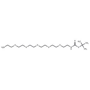 NH2-PEG5-C2-NH-Boc