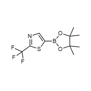 5-(4,4,5,5-Tetramethyl-1,3,2-dioxaborolan-2-yl)-2-(trifluoromethyl)thiazole