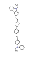 4,4'-Bis(9-ethyl-3-carbazovinylene)-1,1'-biphenyl