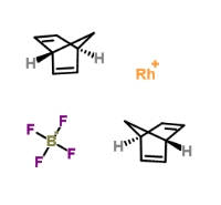 Bis[η-(2,5-norbornadiene)]rhodium(I) Tetrafluoroborate
