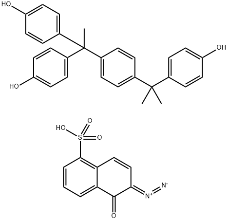 1-Naphthalenesulfonic acid, 6-diazo-5,6-dihydro-5-oxo, ester with 4,4'-[1-[4-[1-(4-hydroxyphenyl)-1-methylethyl]phenyl]-ethylidene]bis[phenol]
