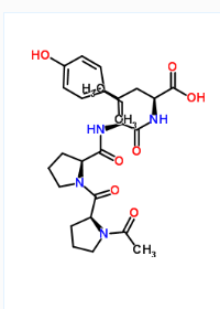 1-Acetyl-L-prolyl-L-prolyl-L-tyrosyl-L-leucine