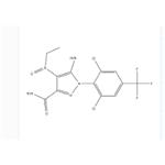 1H-Pyrazole-3-carboxamide,5-amino-1-[2,6-dichloro-4-(trifluoromethyl)phenyl]-4-(ethylsulfinyl)-