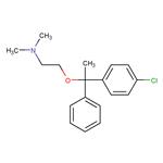 2-(1-(p-Chlorophenyl)-1-phenylethoxy)-N,N-dimethylethylamine