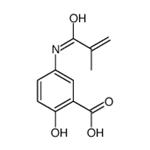 2-hydroxy-5-(2-methylprop-2-enoylamino)benzoic acid