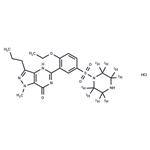 N-Desmethyl Sildenafil-d8 hydrochloride