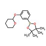 4,4,5,5-TETRAMETHYL-2-(3-((TETRAHYDRO-2H-PYRAN-2-YL)OXY)PHENYL)-1,3,2-DIOXABOROLANE