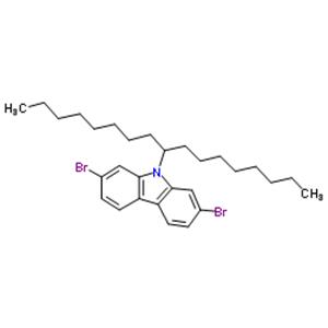 2,7-Dibromo-9-(9-heptadecanyl)-9H-carbazole