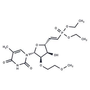 1-[(5E)-5,6-Dideoxy-6-(diethoxyphosphinyl)-2-O-(2-methoxy ethyl)-β-D-ribo-hex-5-enofuranosyl]-5-methyluracil