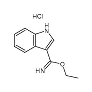 indole-3-carboxylic acid ethyl imido ester hydrochloride