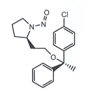   	N-nitroso-desmethyl-Clemastine