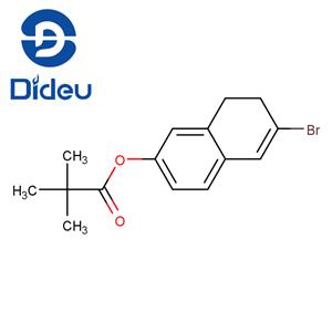 6-bromo-7,8-dihydronaphthalen-2-yl pivalate