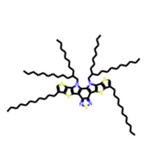 12,13-Bis(2-octyldodecyl)-3,9-diundecyl-12,13-dihydro-[1,2,5]thiadiazolo[3,4-e]thieno[2'',3'':4',5']thieno[2',3':4,5]pyrrolo[3,2-g]thieno[2',3':4,5]thieno[3,2-b]indole