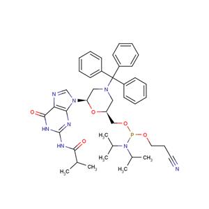 N-Trityl-N2-isobutyryl-morpholino-G-5'-O-phosphoramidite