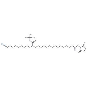 N-(Azido-PEG2)-N-Boc-PEG4-NHS ester