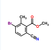 Methyl 3-bromo-6-cyano-2-methylbenzoate