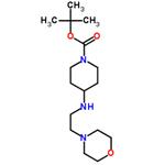 tert-butyl 4-(2-morpholinoethylamino)piperidine-1-carboxylate