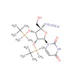 4'-alpha-C-Azido-2',3'-bis(O-t-butyldimethylsilyl)uridine