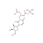 2'-Deoxy-2'-fluoro-N3-(2S)-[2-(tert-butoxy-carbonyl)-amino-3-carbonyl]propyluridine