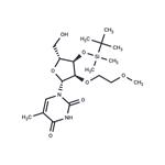 3'-O-(t-Butyldimethylsilyl)-2'-O-(2-methoxyethyl)-5-methyluridine
