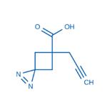 5-(Prop-2-yn-1-yl)-1,2-diazaspiro[2.3]hex-1-ene-5-carboxylic acid
