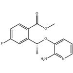 methyl(R)-2-(1-((2-aminopyridin-3-yl)oxy)ethyl)-4-fluorobenzoate