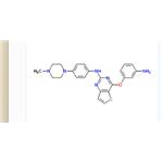 Thieno[3,2-d]pyrimidin-2-amine,4-(3-aminophenoxy)-N-[4-(4-methyl-1-piperazinyl)phenyl]-