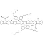 2,2'-[[6,6,12,12-tetrakis(4-hexylphenyl)-s-indacenodithieno[3,2-b]thiophene]methylidyne(3-oxo-1H-indene-2,1(3H)-diylidene)]]bis(propanedinitrile)
