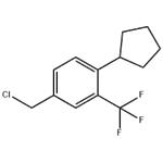 4-(Chloromethyl)-1-cyclopentyl-2-(trifluoromethyl)benzene