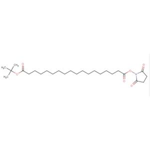Octadecanedioic acid, 1-(1,1-dimethylethyl) 18-(2,5-dioxo-1-pyrrolidinyl) ester